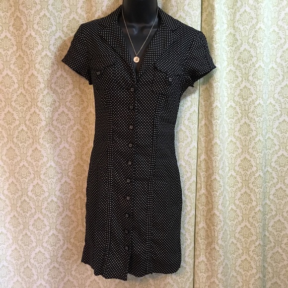 bebe Dresses & Skirts - bebe polka dot dress